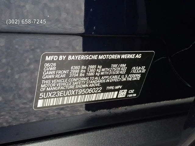 New 2026 Tanzanite Blue II Metallic BMW xDrive40i image 20