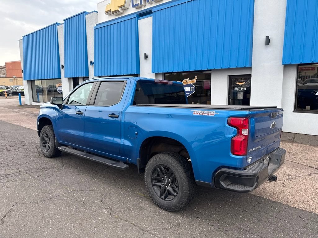 Used 2022 GLACIER BLUE METALLIC Chevrolet LT Trail Boss image 14