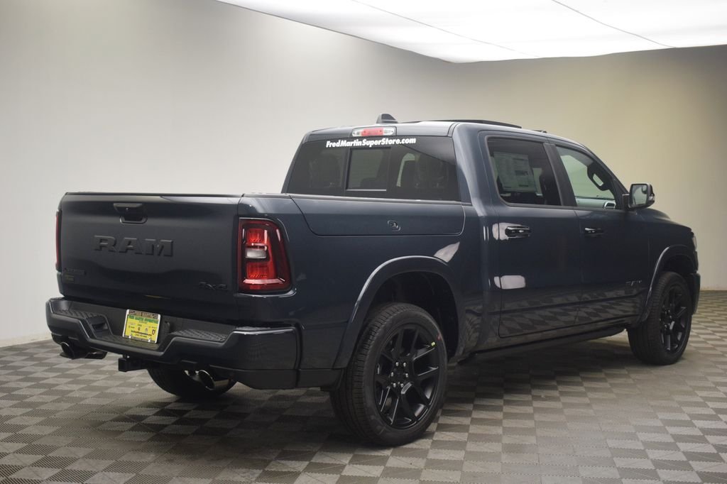 New 2026 Forged Blue Metallic Exterior Paint RAM Laramie image 6