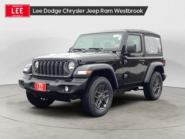 New 2026 Black Clearcoat Jeep 2-DOOR SPORT image 1