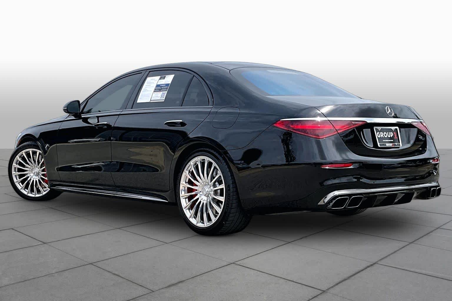 Certified Used 2025 Obsidian Black Metallic Mercedes-Benz AMG® S 63 E image 11