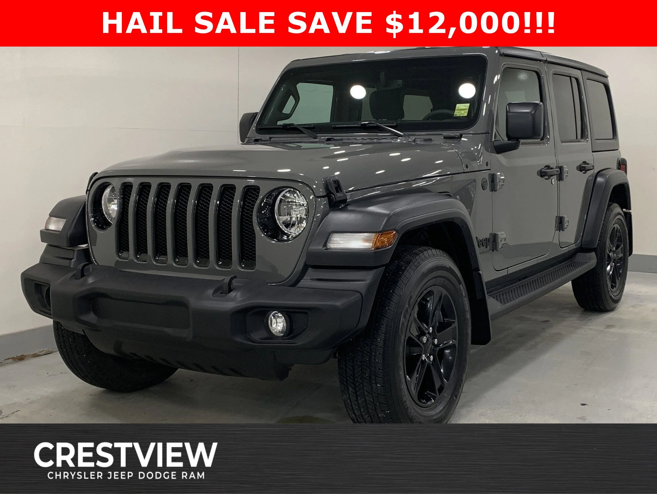 Certified Used 2023 STING GREY Jeep Sport Altitude image 1