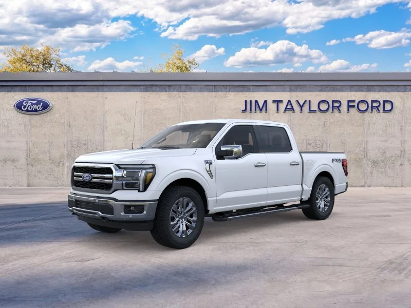 New 2026 Star White Metallic Tri-Coat Ford Lariat® image 2
