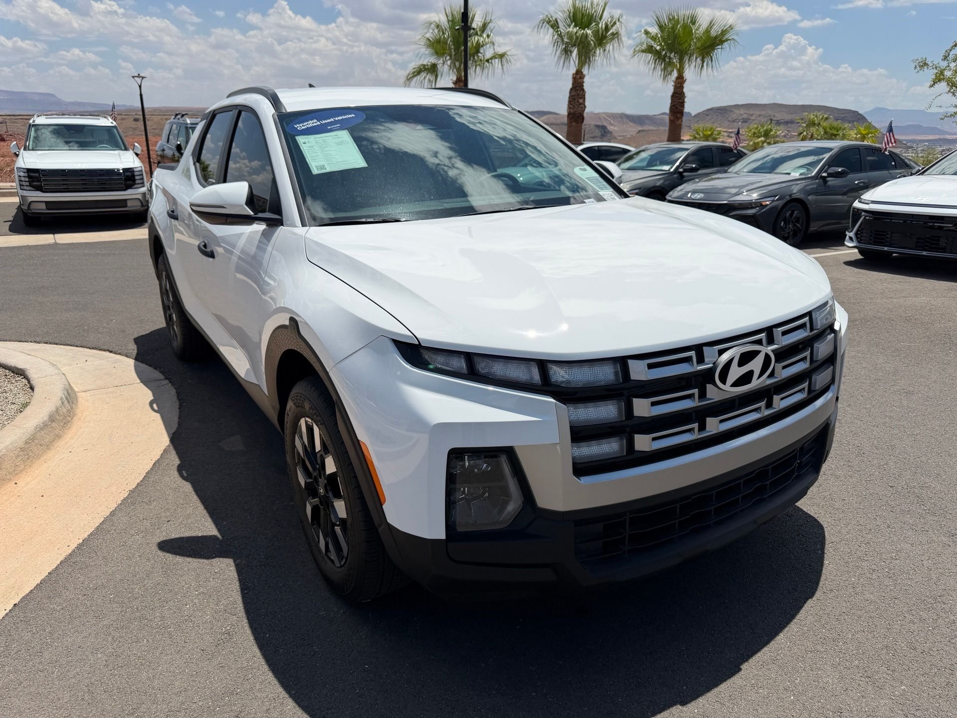 Certified Used 2025 White Hyundai SEL image 3