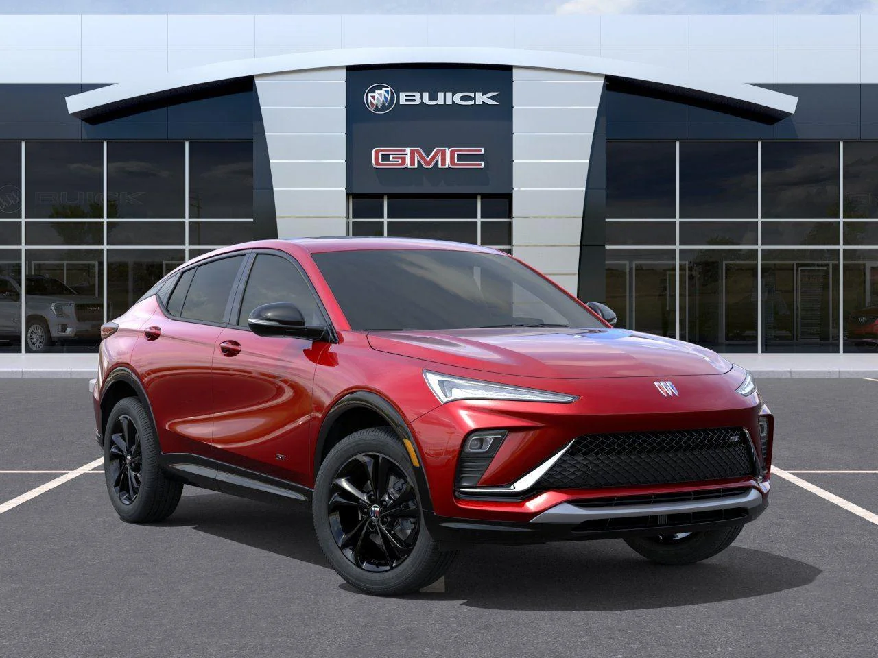 New 2026 Brilliant Red Buick Sport Touring image 7