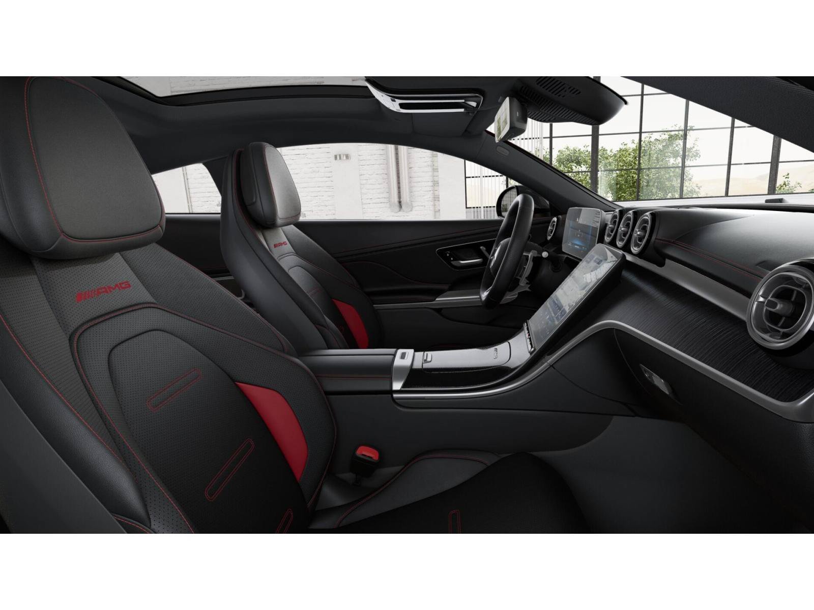 New 2027 MANUFAKTUR Patagonia Red Metallic Mercedes-Benz AMG® CLE 53 4MATIC+ Coupe image 19