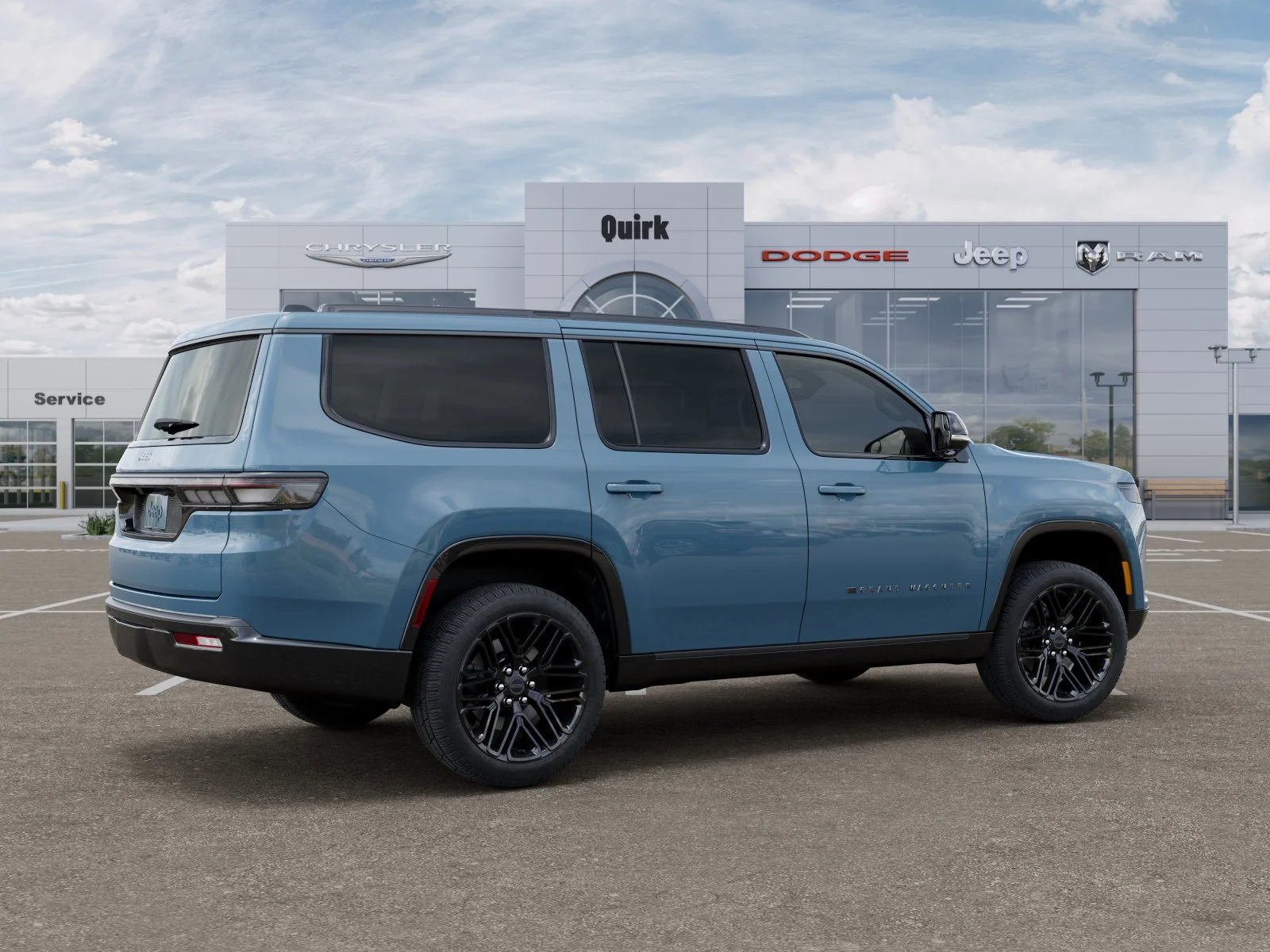 New 2026 Steel Blue Exterior Paint Jeep Limited Reserve image 4