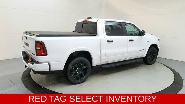 New 2026 Bright White Clear-Coat Exterior Paint RAM Laramie image 10