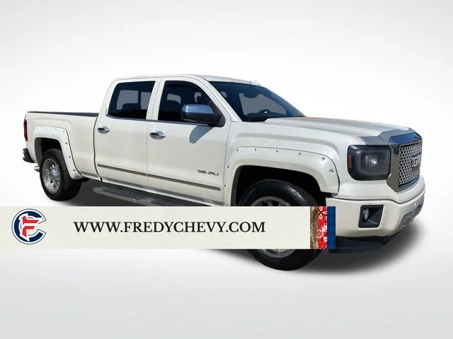Used 2015 WHITE DIAMOND TRICOAT GMC Denali image 9