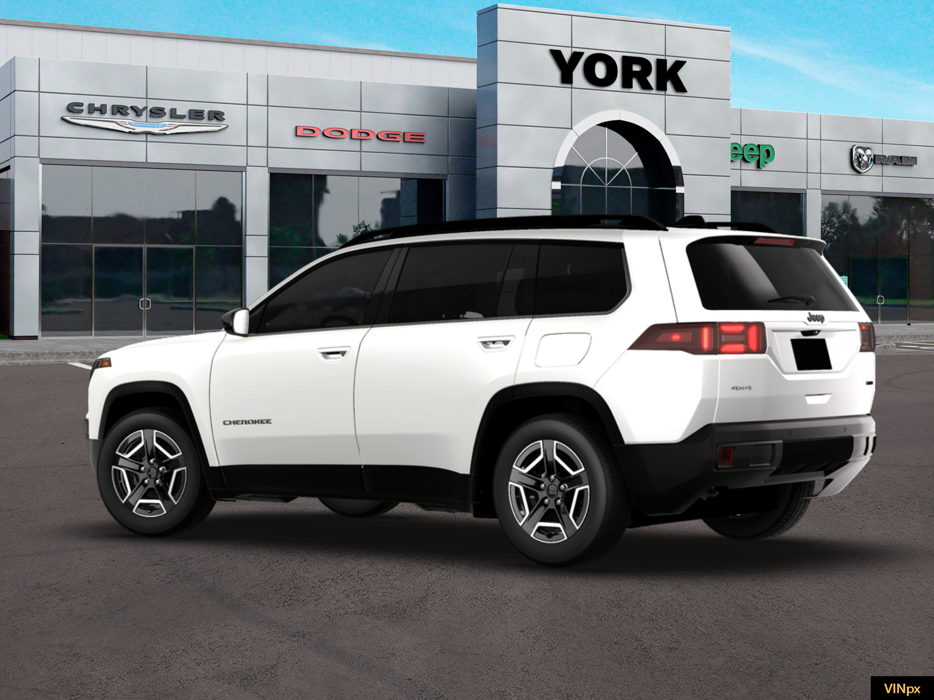 New 2026 Bright White Clearcoat Jeep Limited image 4
