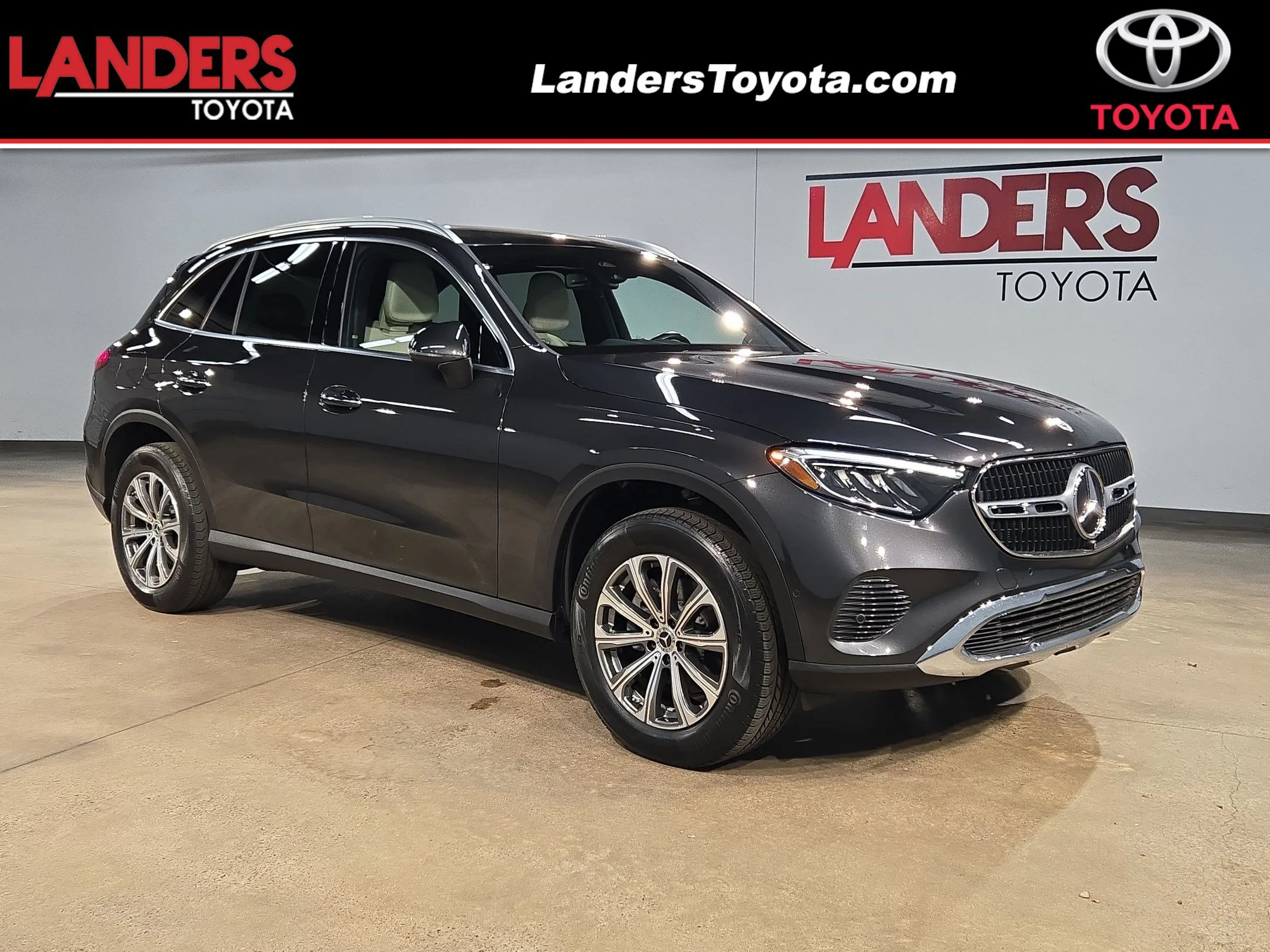 Used 2024 Graphite Grey Metallic Mercedes-Benz GLC 300 image 1
