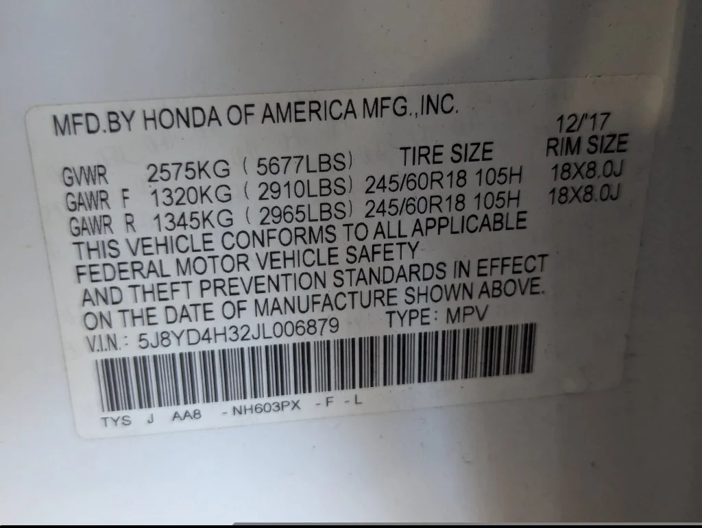 Certified Used 2018 White Acura 3.5L image 32