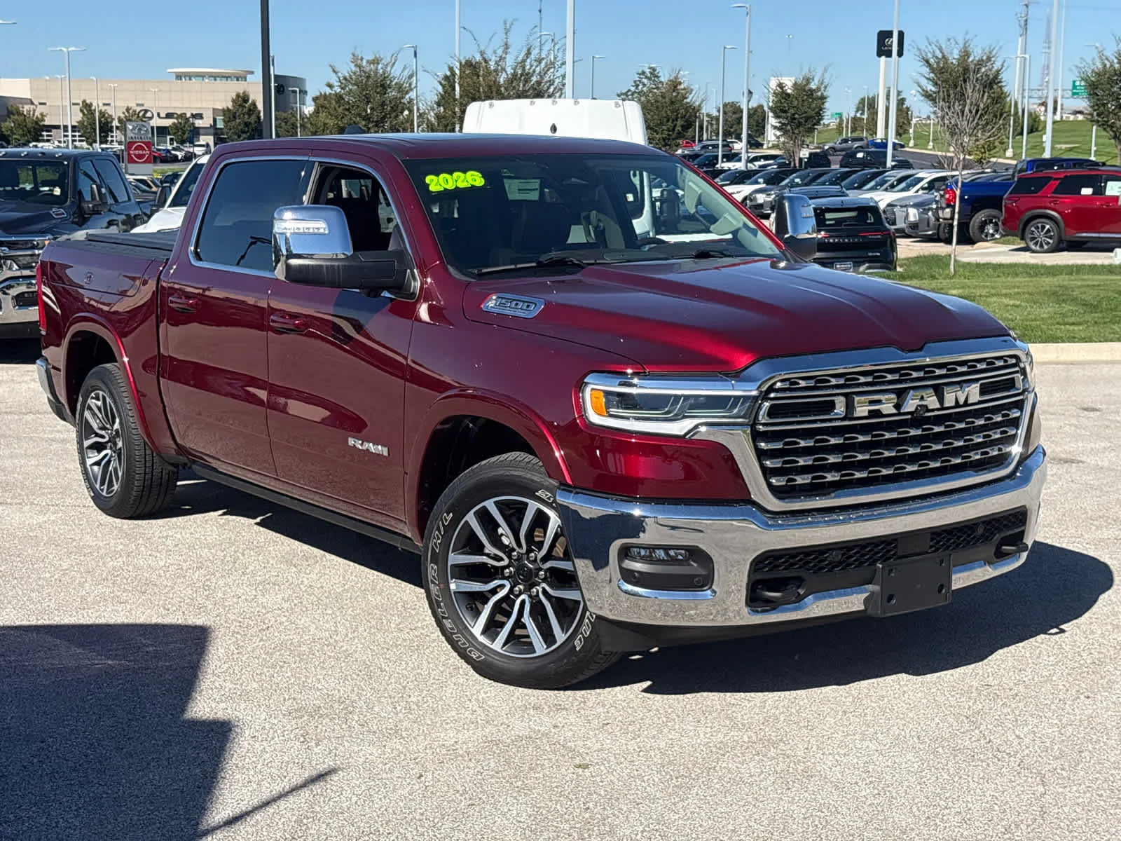 Used 2026 Delmonico Red Pearlcoat Ram Longhorn image 2