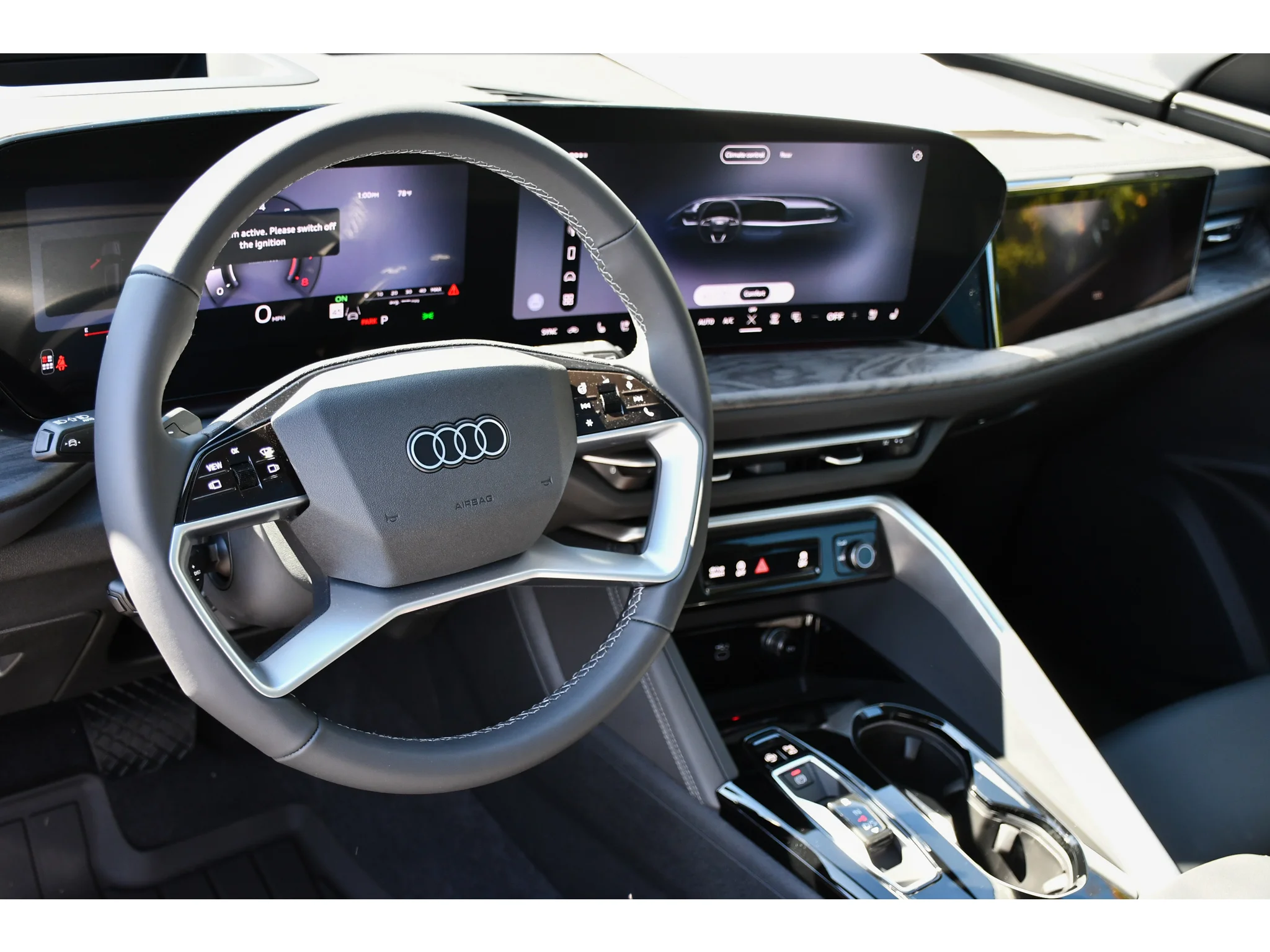New 2026 Mythos Black Metallic Audi Premium Plus image 12