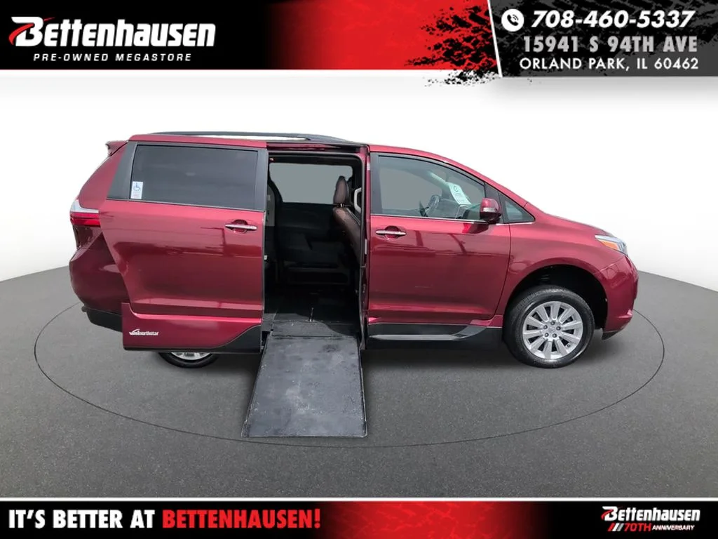 Used 2015 Red Toyota Limited Premium image 1