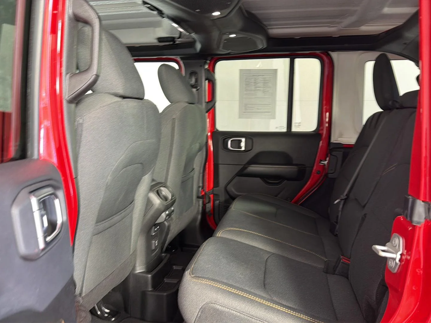 Used 2024 Firecracker Red Clearcoat Jeep Sahara image 22