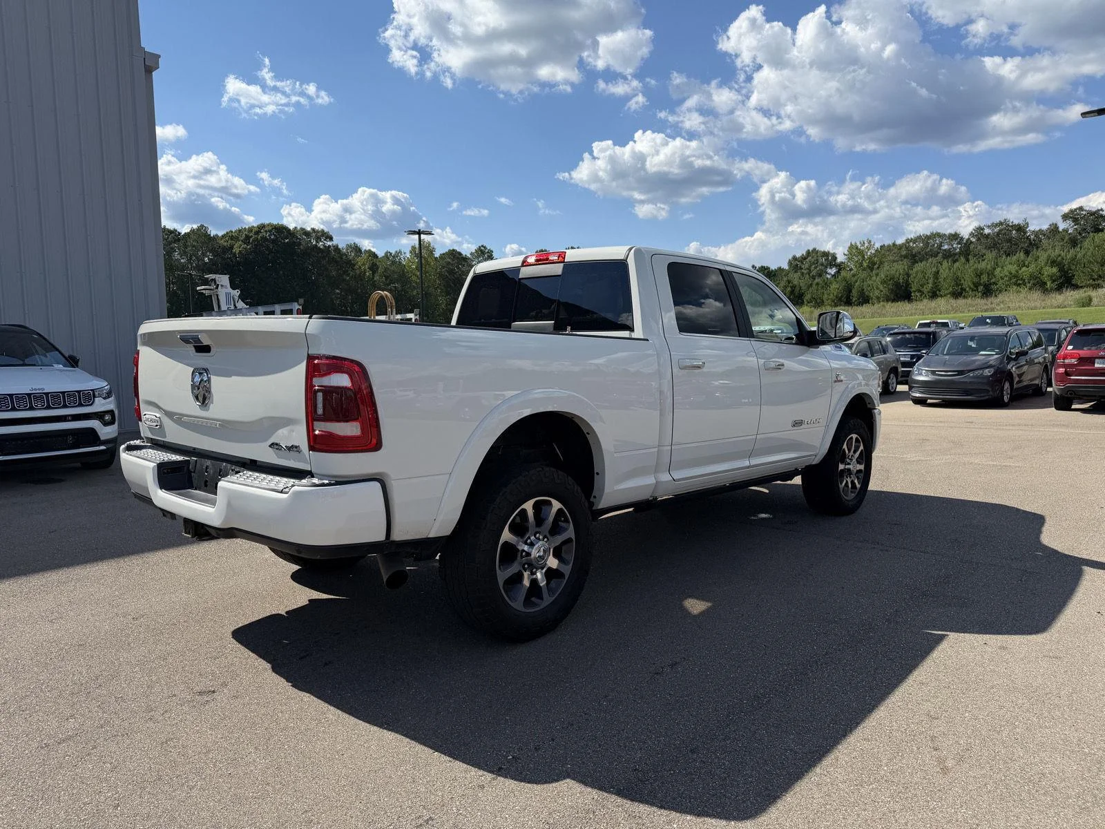 Used 2022 Pearl White Ram Longhorn image 6