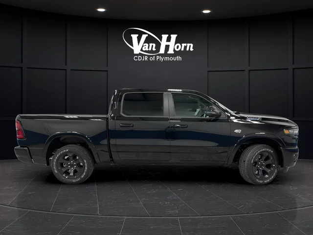 New 2026 Diamond Black Crystal Pearlcoat RAM Big Horn/Lone Star image 8
