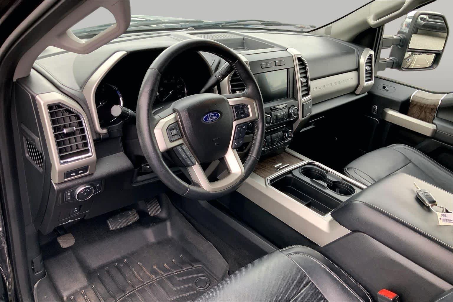 Used 2018 Shadow Black Ford LARIAT image 16