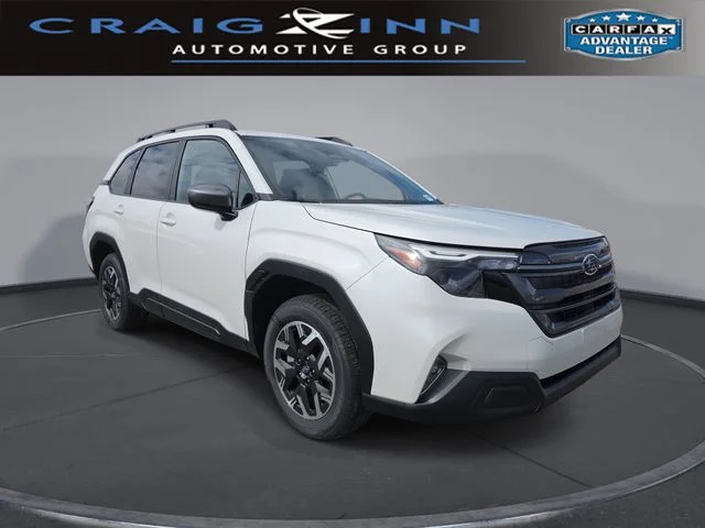 New 2026 CRYSTAL WHITE PEARL Subaru Premium image 1