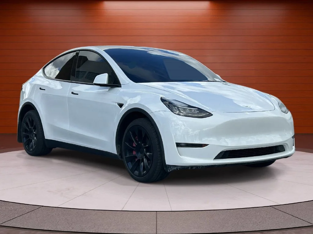 Used 2023 Pearl White Multi-Coat Tesla Long Range image 5