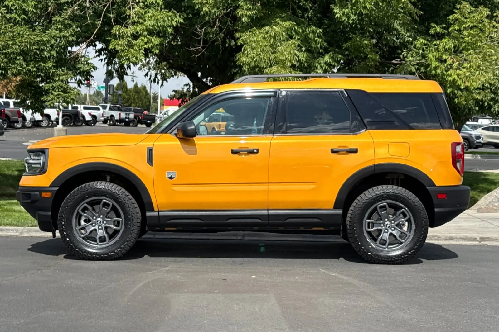 Used 2023 Cyber Orange Metallic Tricoat Ford Big Bend image 5