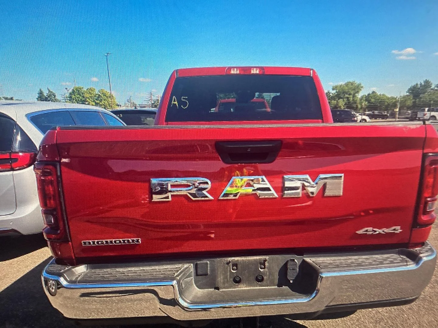 Used 2026 Molten Red Pearlcoat Ram Big Horn image 9