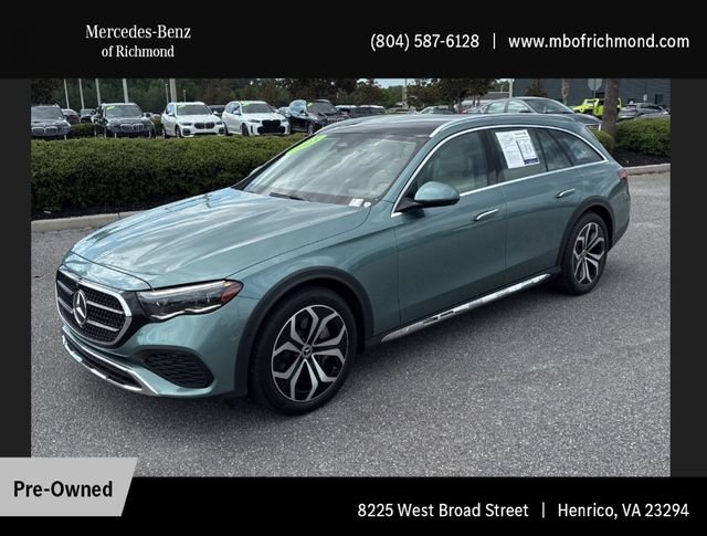 Certified Used 2025 Silver Mercedes-Benz E 450 image 1