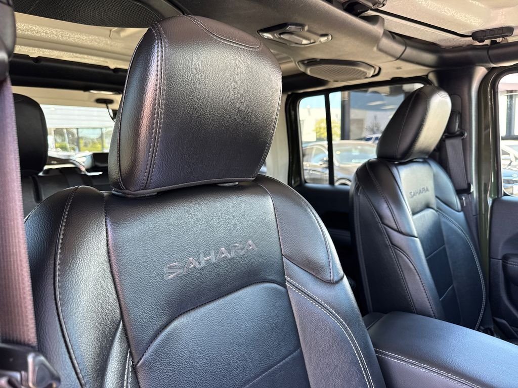 Used 2023 Green Jeep Sahara 4xe image 15