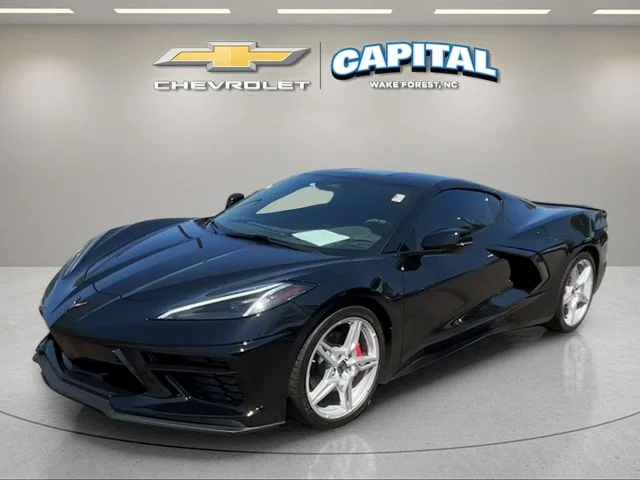 Used 2024 Black Chevrolet Stingray image 1