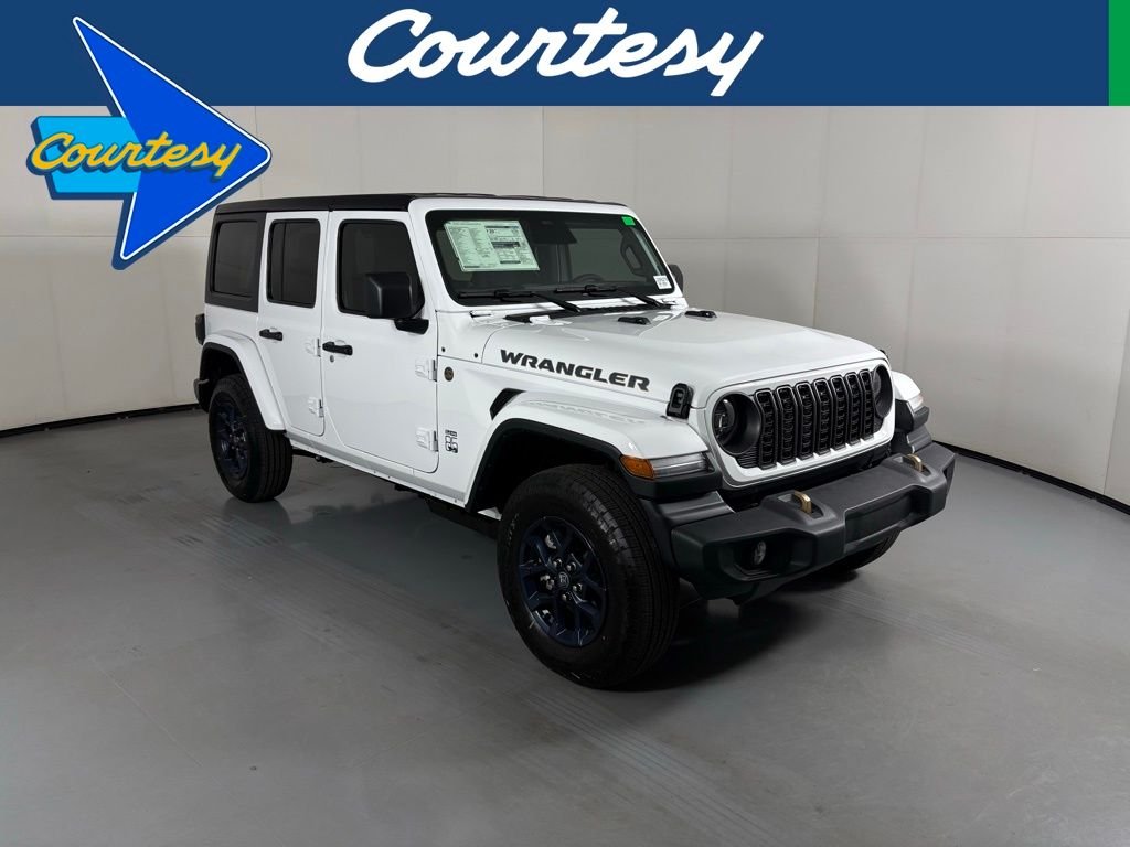 New 2026 Bright White Clear-Coat Exterior Paint Jeep Sport image 1
