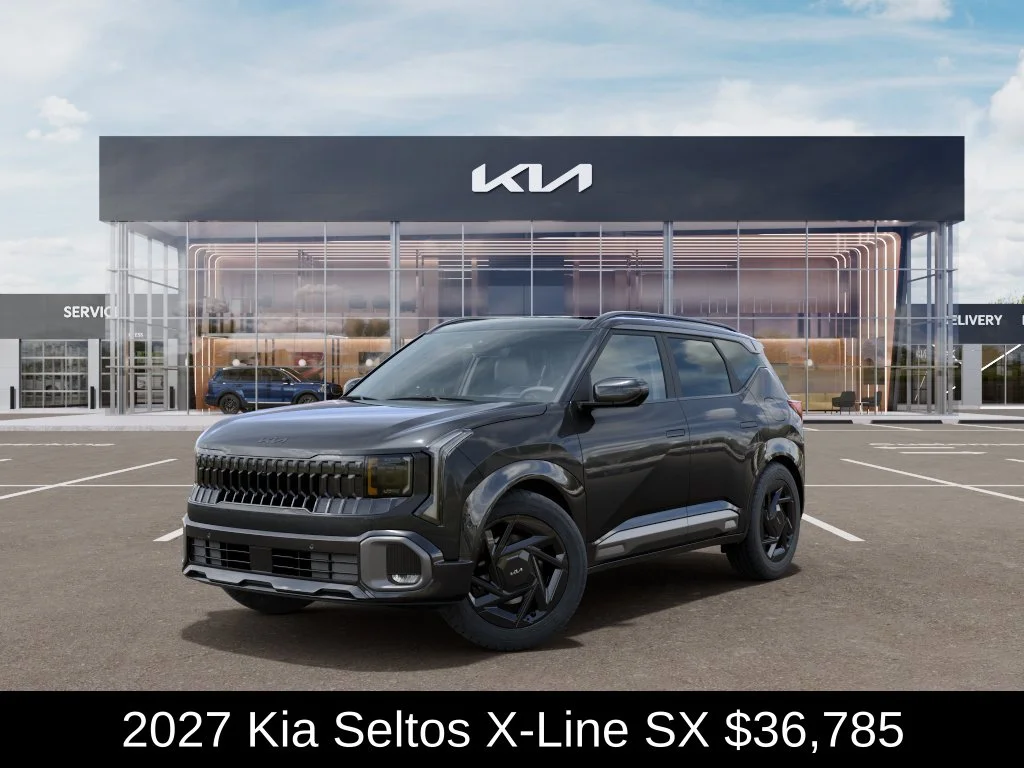 New 2027 Interstellar Gray Kia X-Line SX image 2