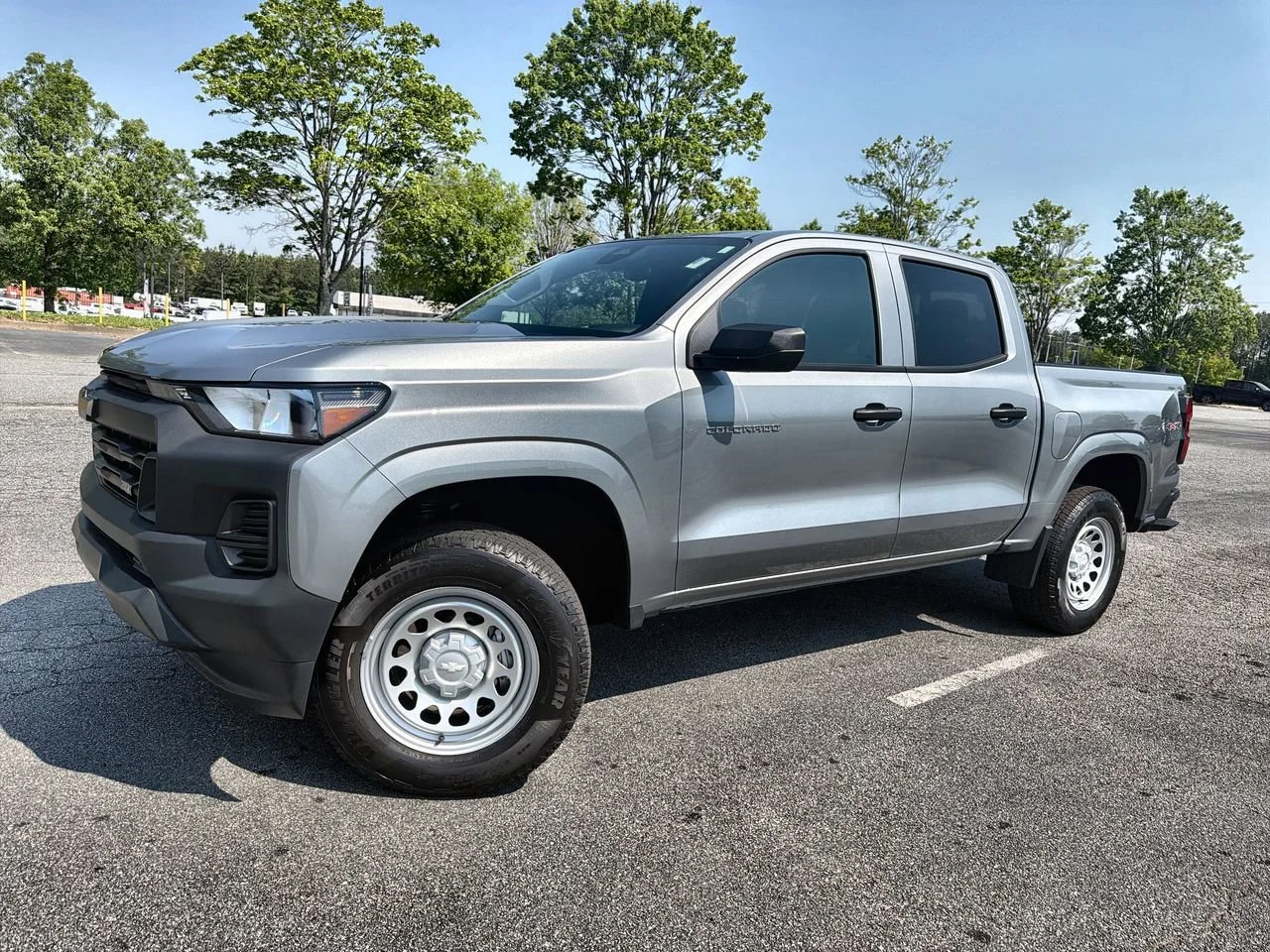 Used 2025 Sterling Gray Metallic Chevrolet WT/LT image 1