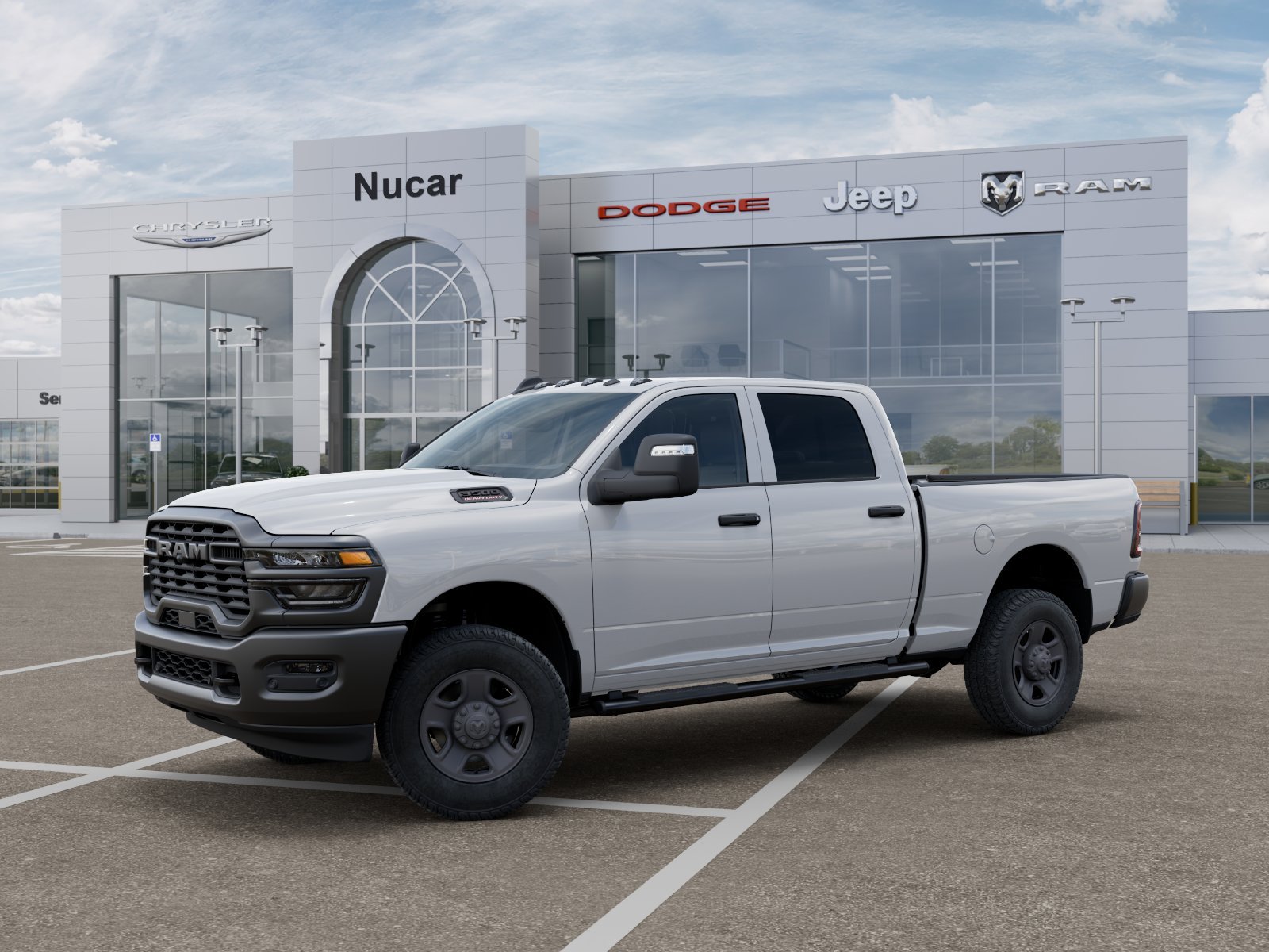 New 2026 Bright White Clear-Coat Exterior Paint RAM Tradesman image 20