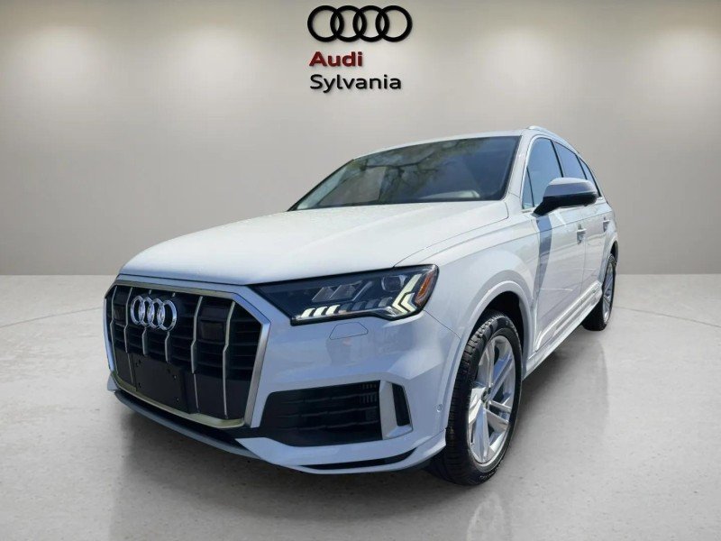 Certified Used 2023 Glacier White Metallic Audi Premium Plus image 3