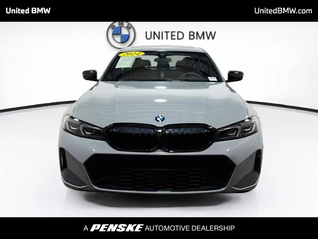Certified Used 2024 Gray Metallic BMW 330i xDrive image 2