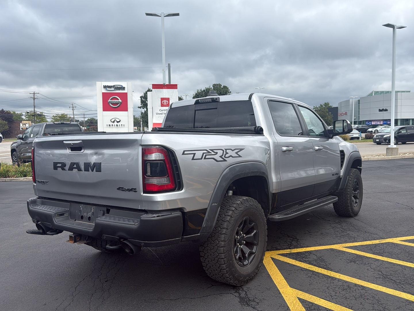 Used 2022 Billet Silver Metallic Clearcoat Ram TRX image 7