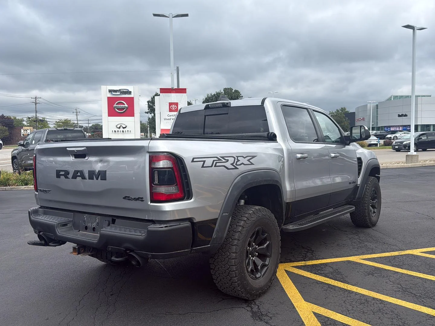 Used 2022 Billet Silver Metallic Clearcoat Ram TRX image 7