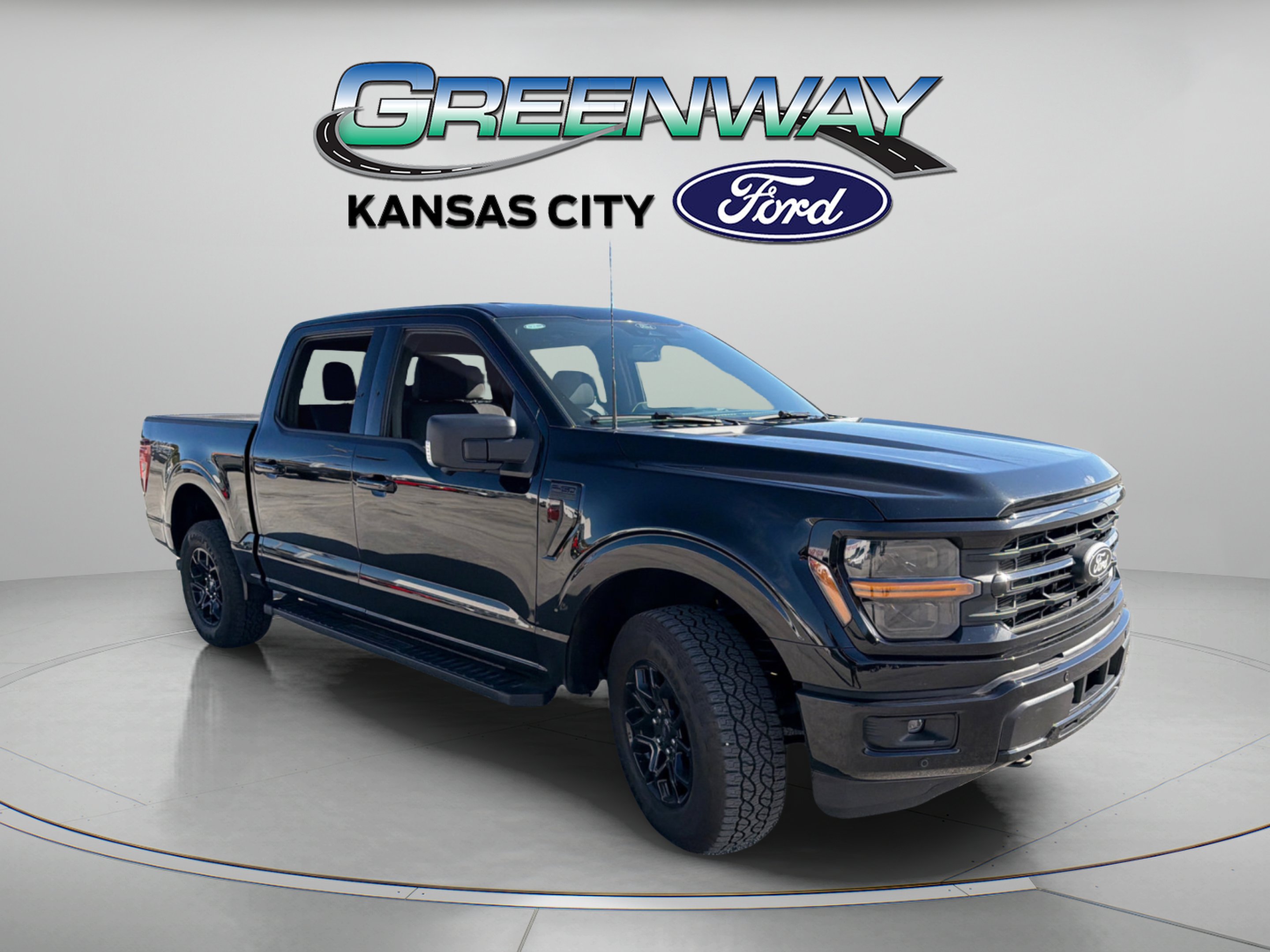 New 2026 Agate Black Metallic Ford XLT image 1
