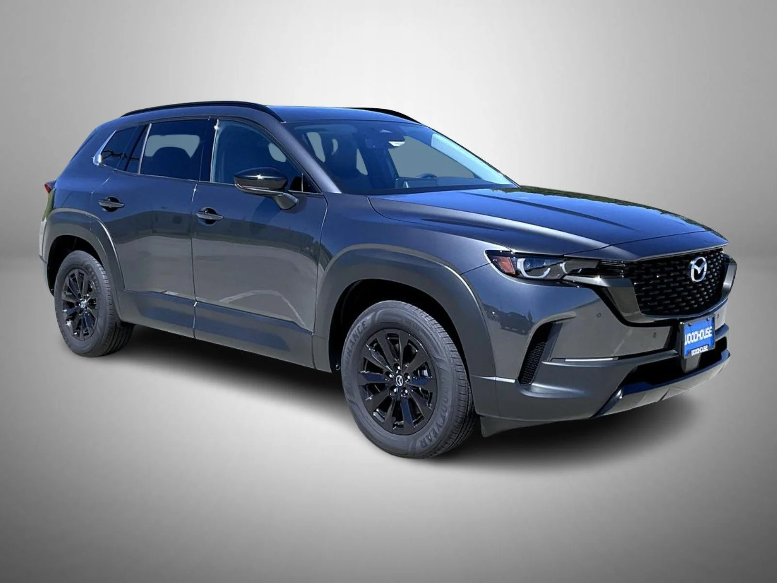 New 2026 Machine Gray Metallic Mazda Premium AWD image 3