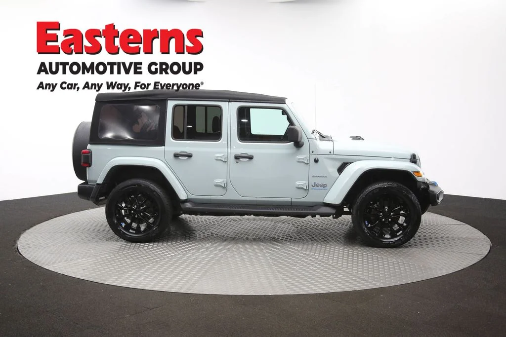 Used 2023 Gray Jeep Sahara 4xe image 45