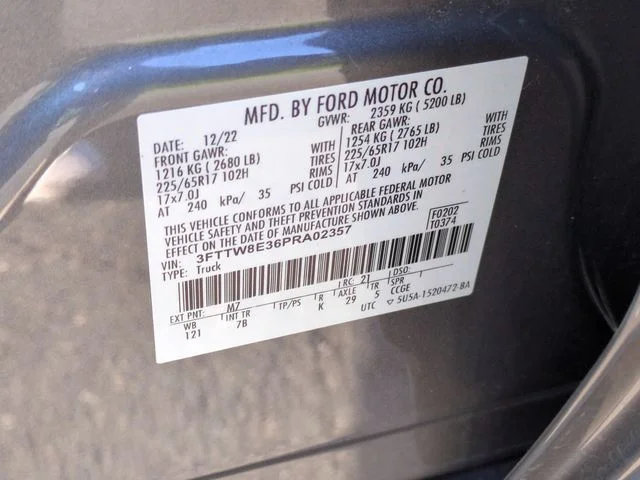 Used 2023 Gray Ford XLT image 34
