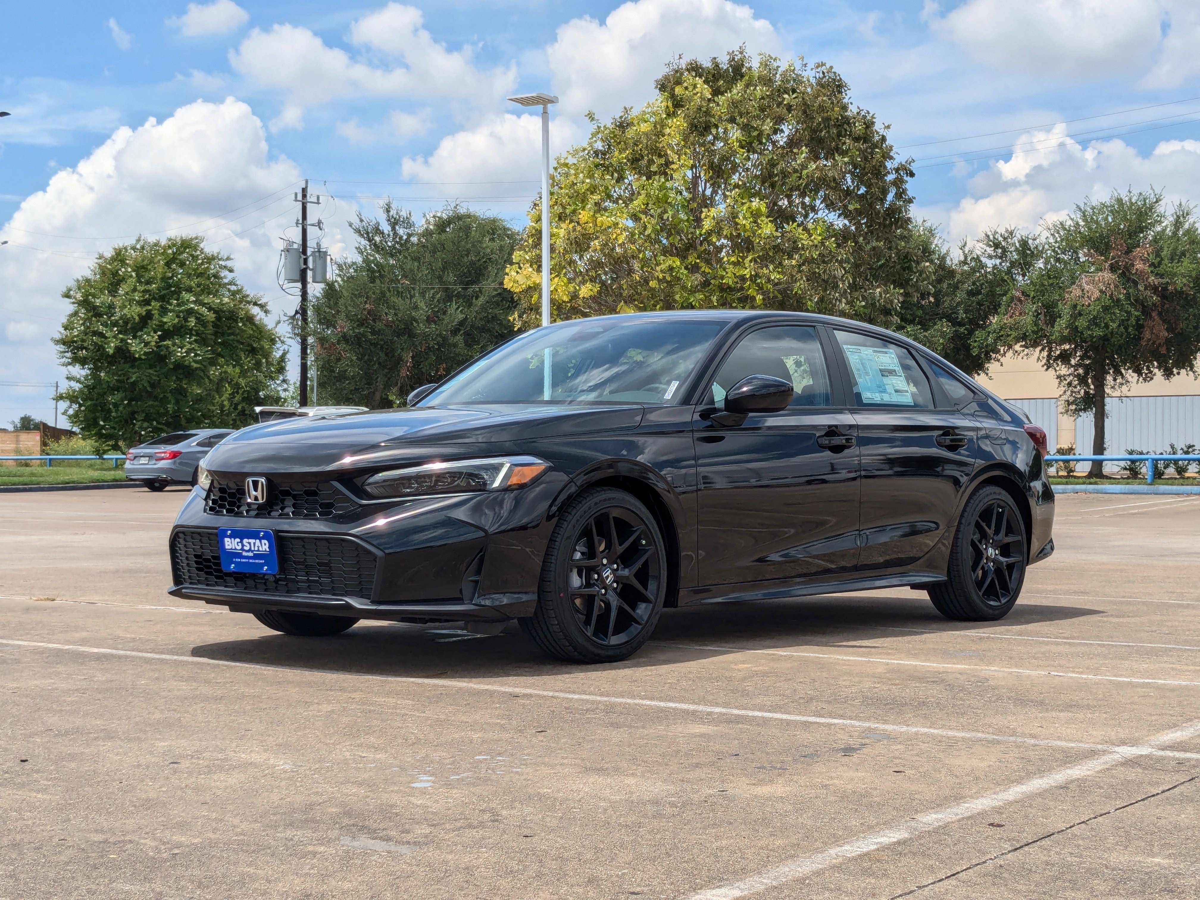 New 2026 Crystal Black Pearl Honda Sport image 8