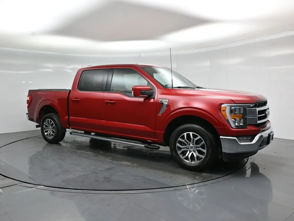 Certified Used 2022 Red Ford Lariat image 25