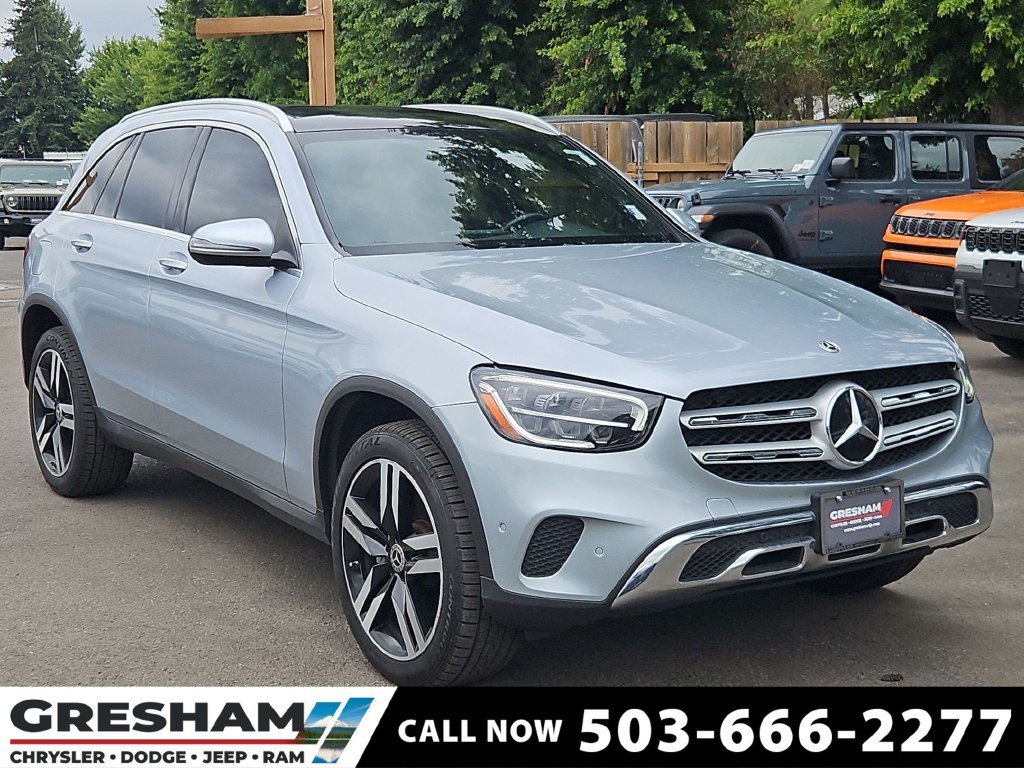 Certified Used 2021 Mojave Silver Metallic Mercedes-Benz GLC 300 image 1