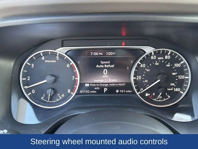 Certified Used 2021 Blue Nissan SV image 9