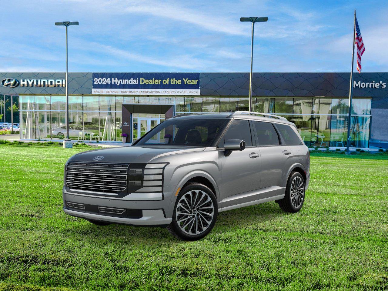 New 2027 Shimmering Silver Hyundai Calligraphy image 1