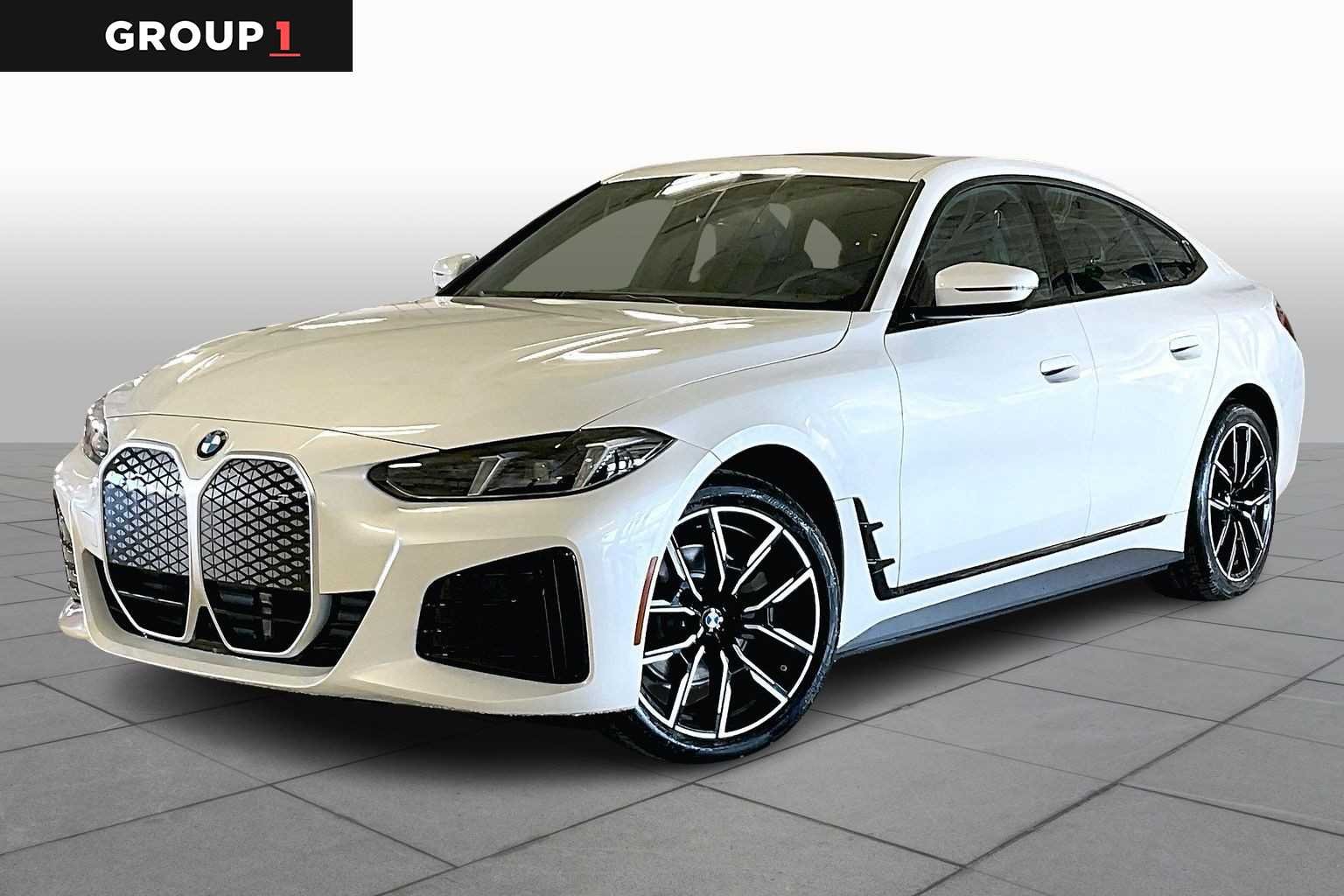 Mineral White Metallic 2026 BMW i4 eDrive40 Gran Coupe FWD Sedan Rear-Wheel Drive Automatic