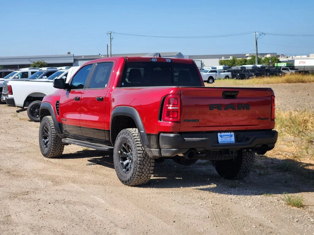 New 2026 Molten Red Pearl-Coat Exterior Paint RAM RHO image 3