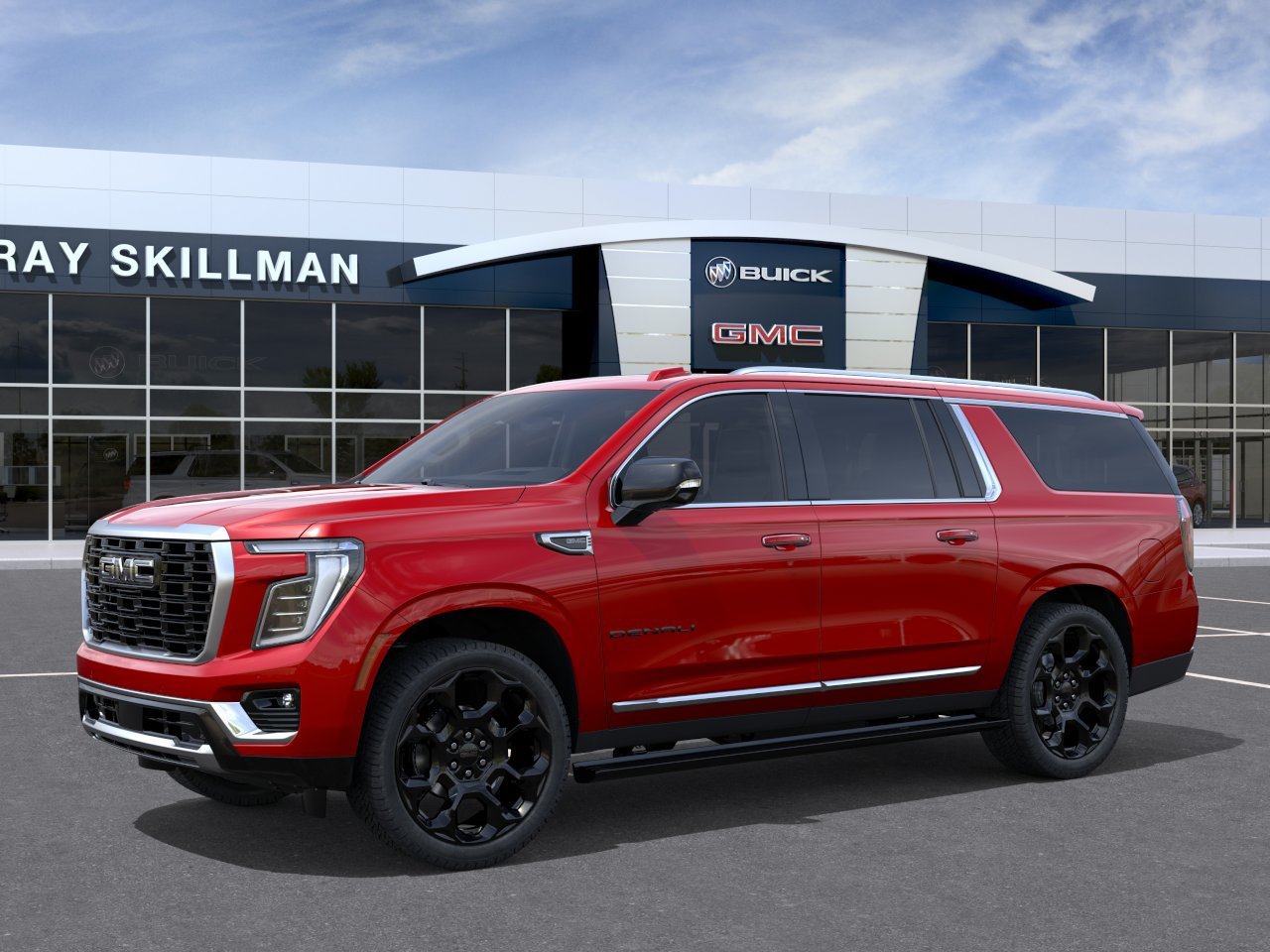 New 2026 Volcanic Red Tintcoat GMC Denali image 2